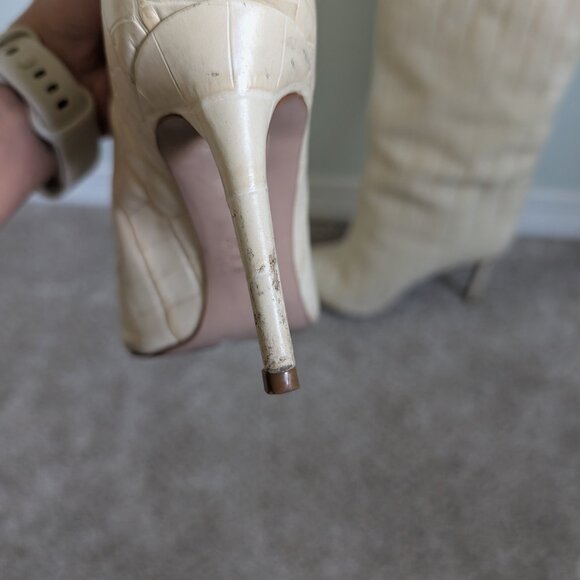 Schutz heeled boots size 6 - Picture 9 of 10